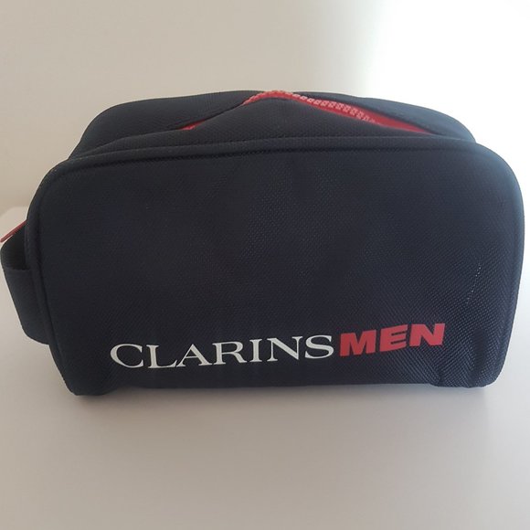 Clarins Men Toiletry Travel Bag Case - Picture 1 of 16